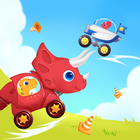 Dinosaur Smash Car Games icon